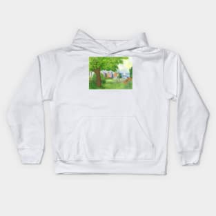 Monday Laundry Day Kids Hoodie